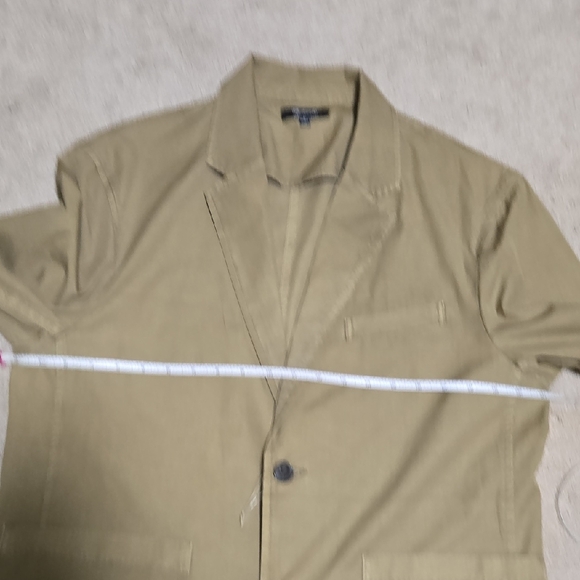 Men's Tan Casual Blazer - Picture 6 of 14